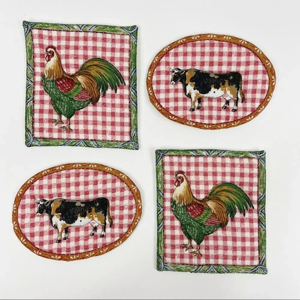 Handmade Rustic Farmhouse Coasters